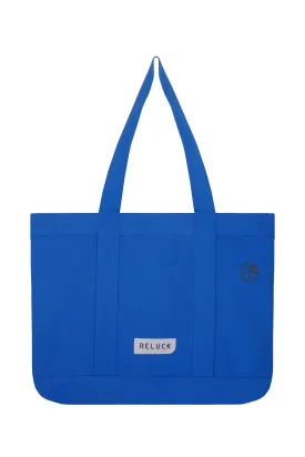 100% Recycled Daily Tote Bag Blue