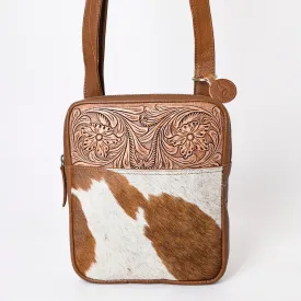 A&A-1102 Montana West 100% Genuine Hair On Cowhide Leather Crossbody