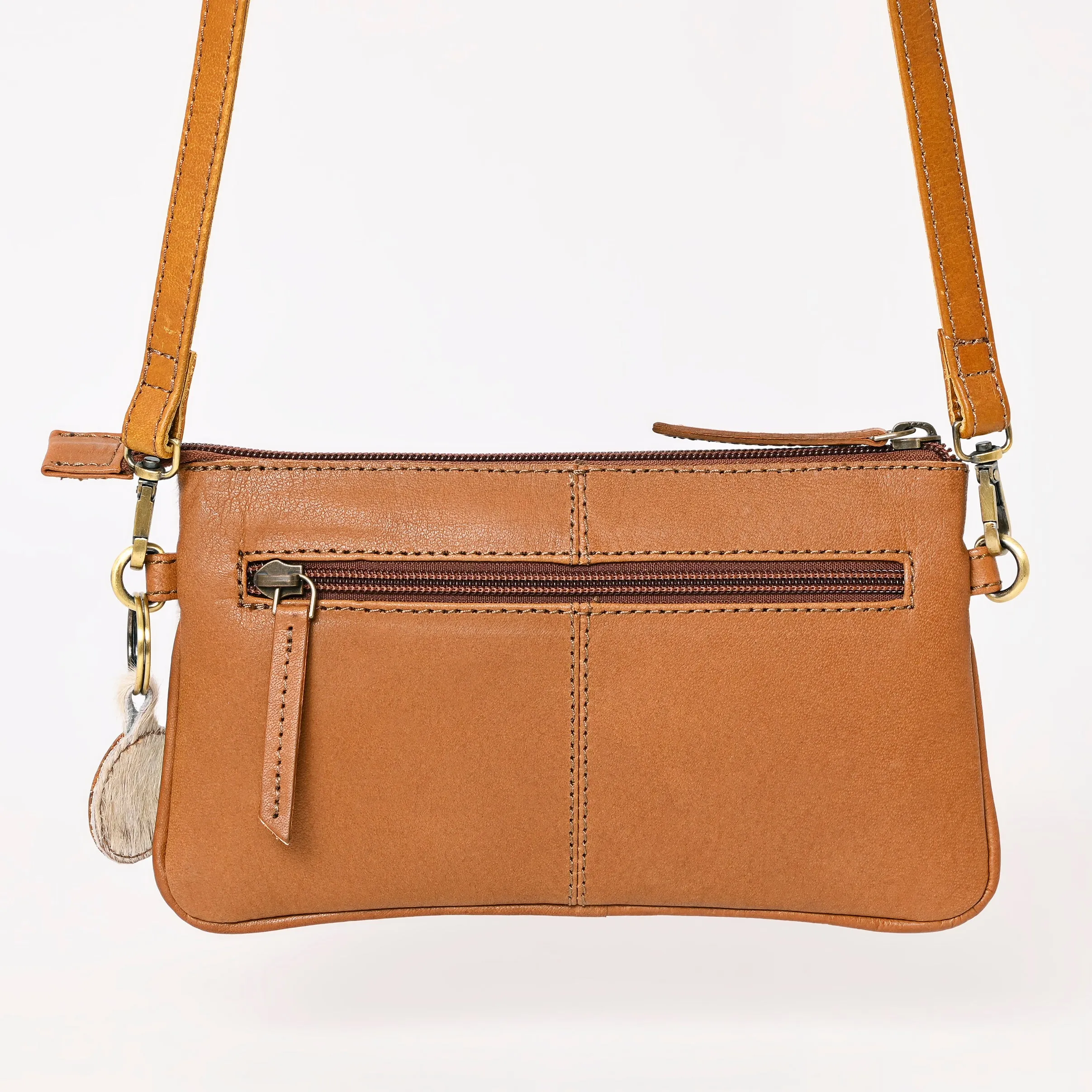 A&A-989  Montana West Hair-On Cowhide Collection Clutch/Crossbody