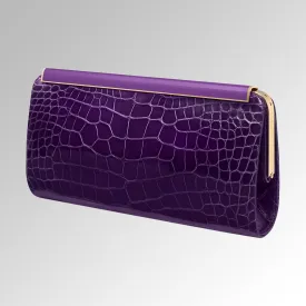 ALLIGATOR KELLY CLUTCH