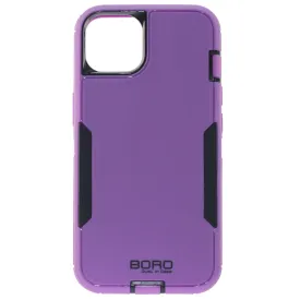 Apple iPhone 13 Mini Case, (BORO)  Back Armor Case, Color Purple