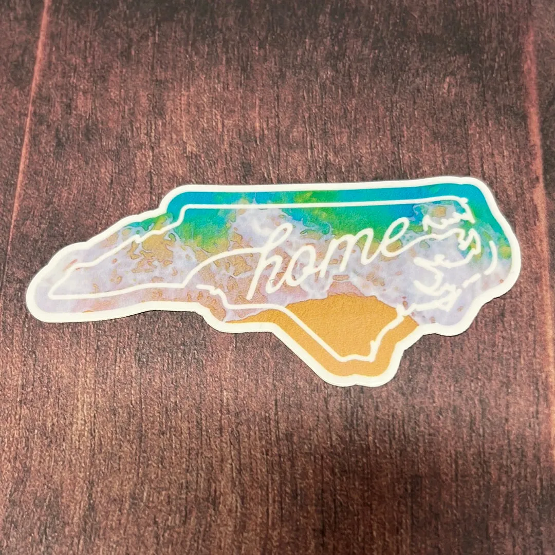 Beach Home NC Decal