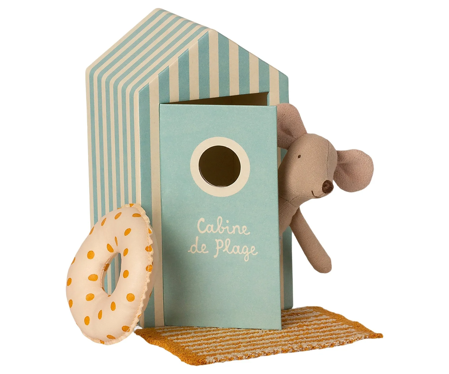 Beach mice, Little Brother in Cabin de Plage | Beach Collection by Maileg