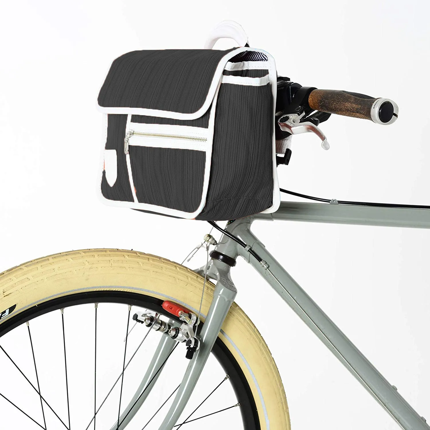 Bike Handlebar Bag satchel classic black