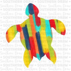 Boy's Brushstroke Turtle