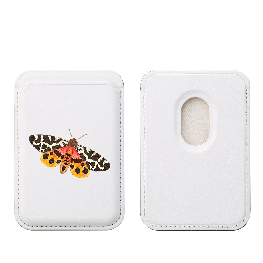 Butterfly MagSafe Wallet- White