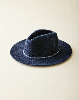 Capistrano Crushable Hat: Navy