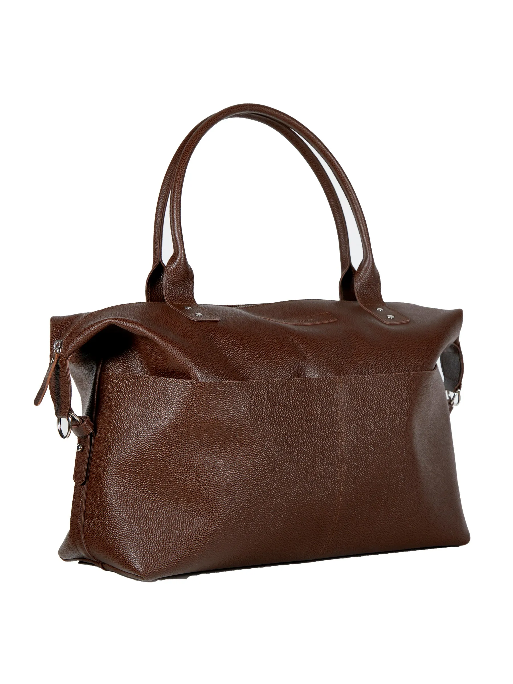 Doctor's Bag Pebble Leather Walnut