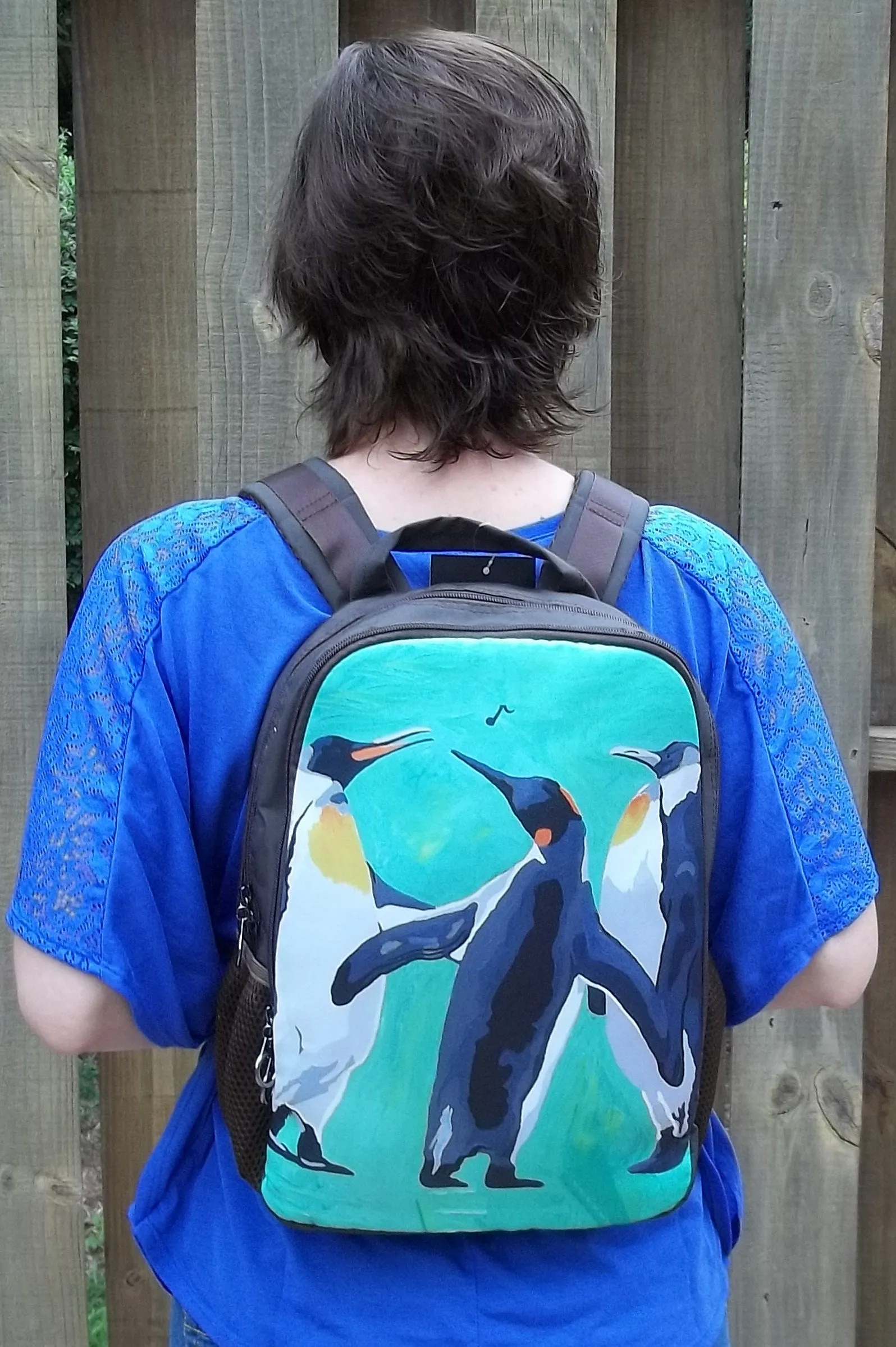 Dolphin Backpack - The Kiss