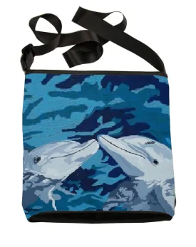 Dolphin Kitten Cross Body Bag - The Kiss