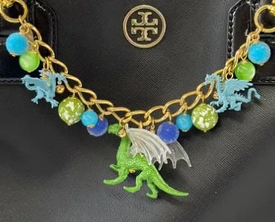 Dragon Chain Bag Charm