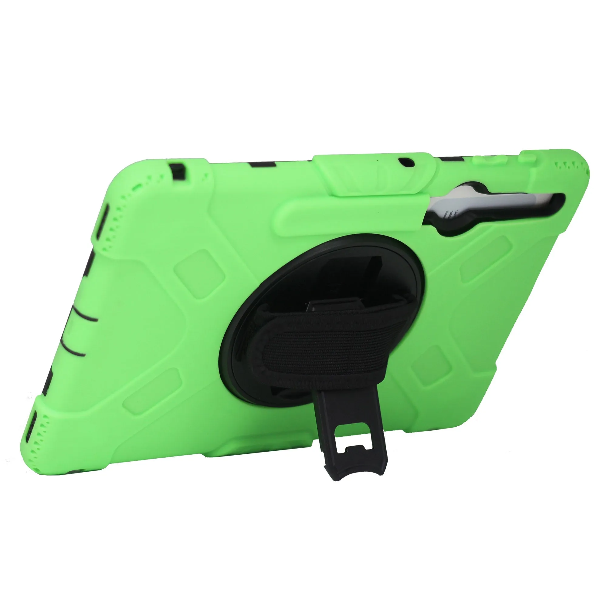 Drop & Shock Samsung S7 FE, T730/T735 Tab Case, Colour Green