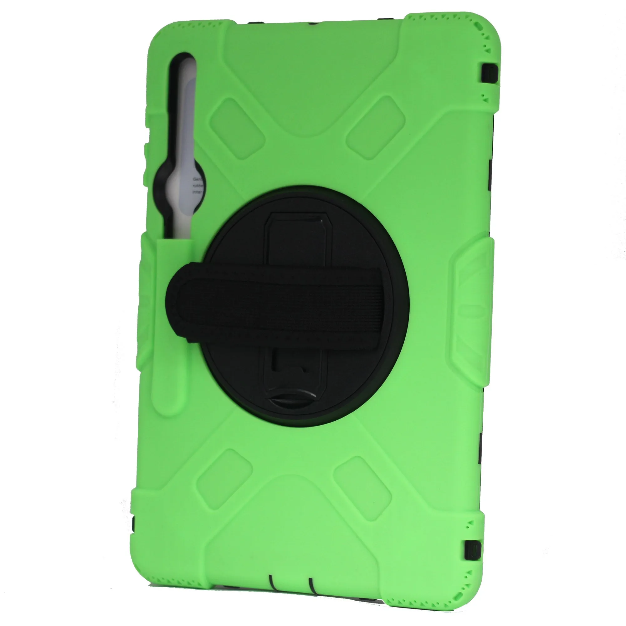 Drop & Shock Samsung S7 FE, T730/T735 Tab Case, Colour Green