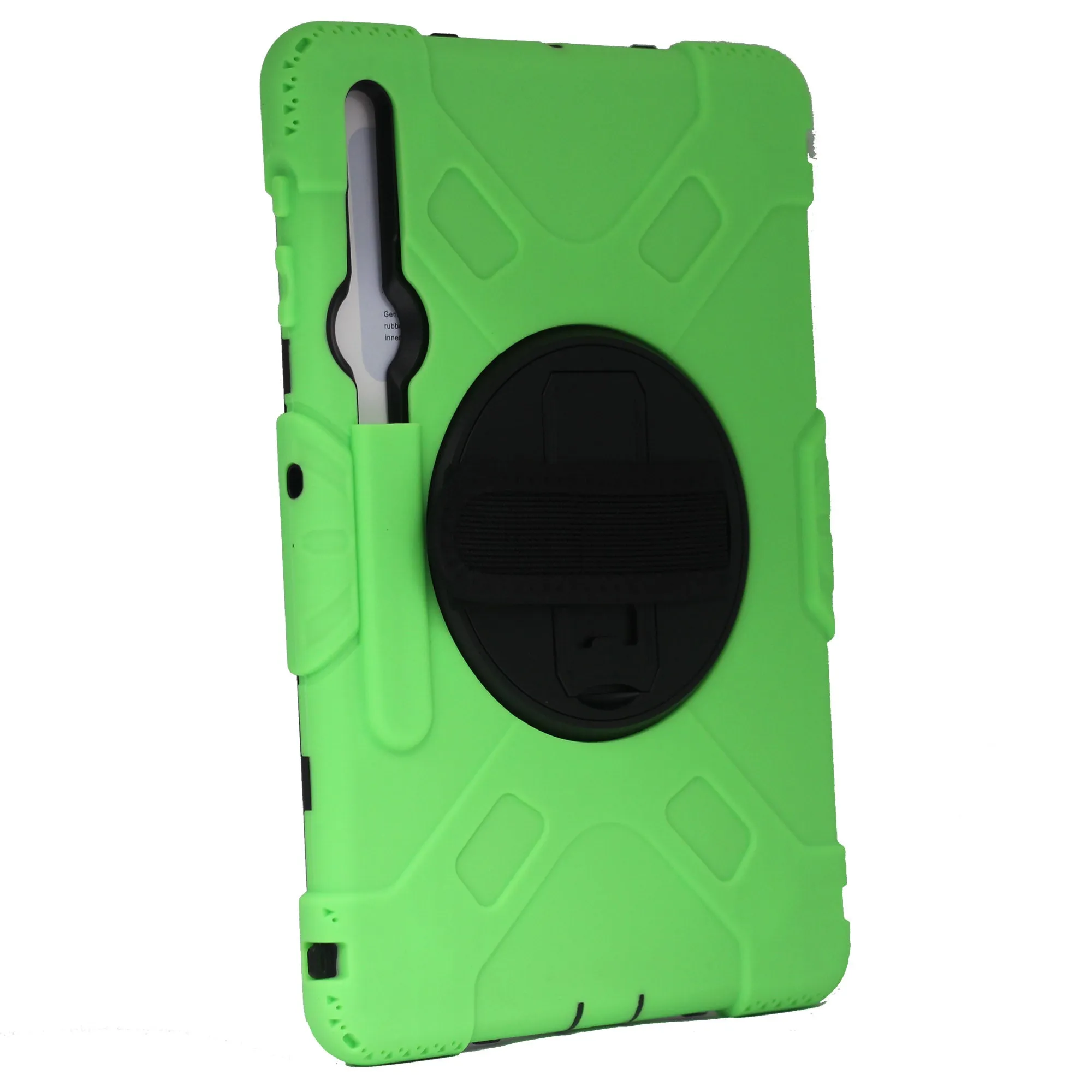 Drop & Shock Samsung S7 FE, T730/T735 Tab Case, Colour Green