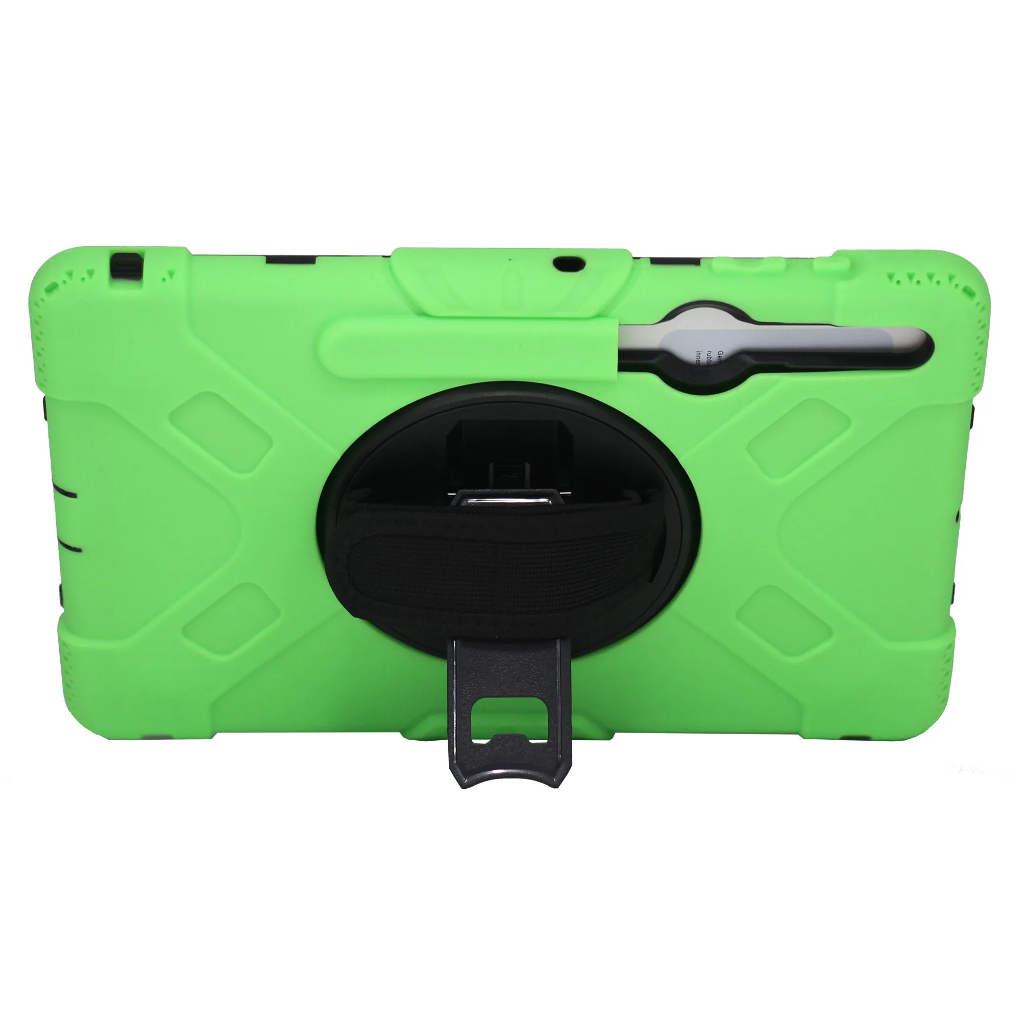 Drop & Shock Samsung S7 FE, T730/T735 Tab Case, Colour Green