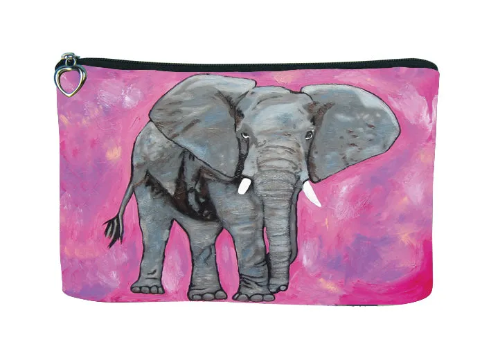 Elephant Cosmetic Bag - Kelly