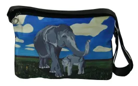 Elephant Signature Messenger Bag- Gentle Giants