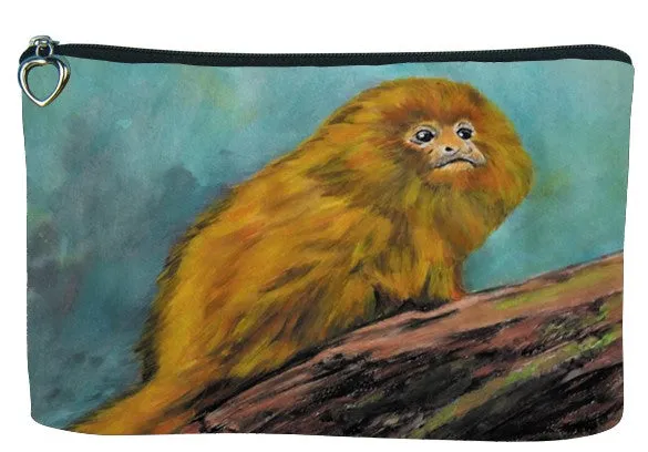 Golden Lion Tamarin Cosmetic Bag - Mutualistic