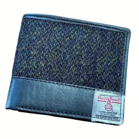 Harris Tweed Wallet - Gorse Green Barleycorn