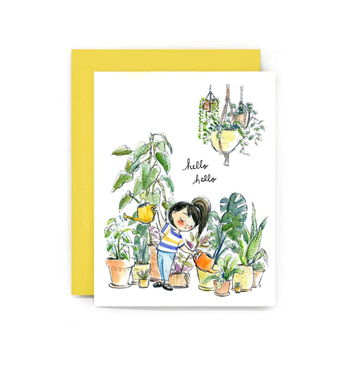 Hello Hello Plants Card