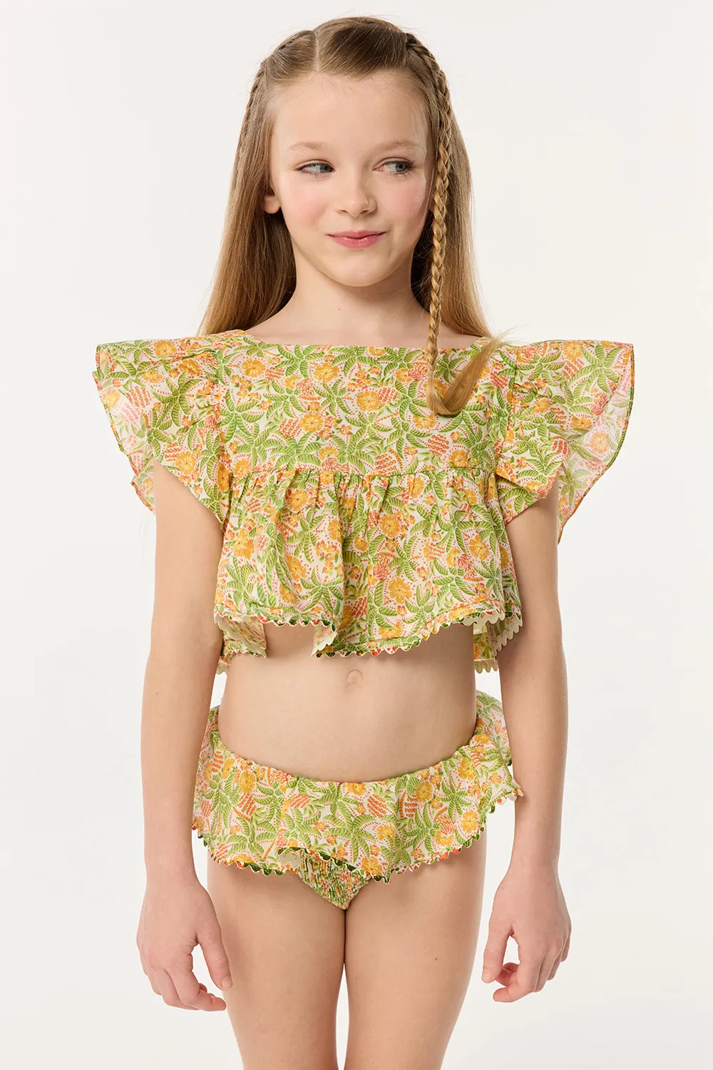 Kids Panty Chiara - Yellow Honolulu