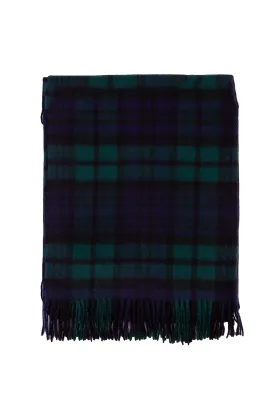 Lambswool Throw - Blackwatch