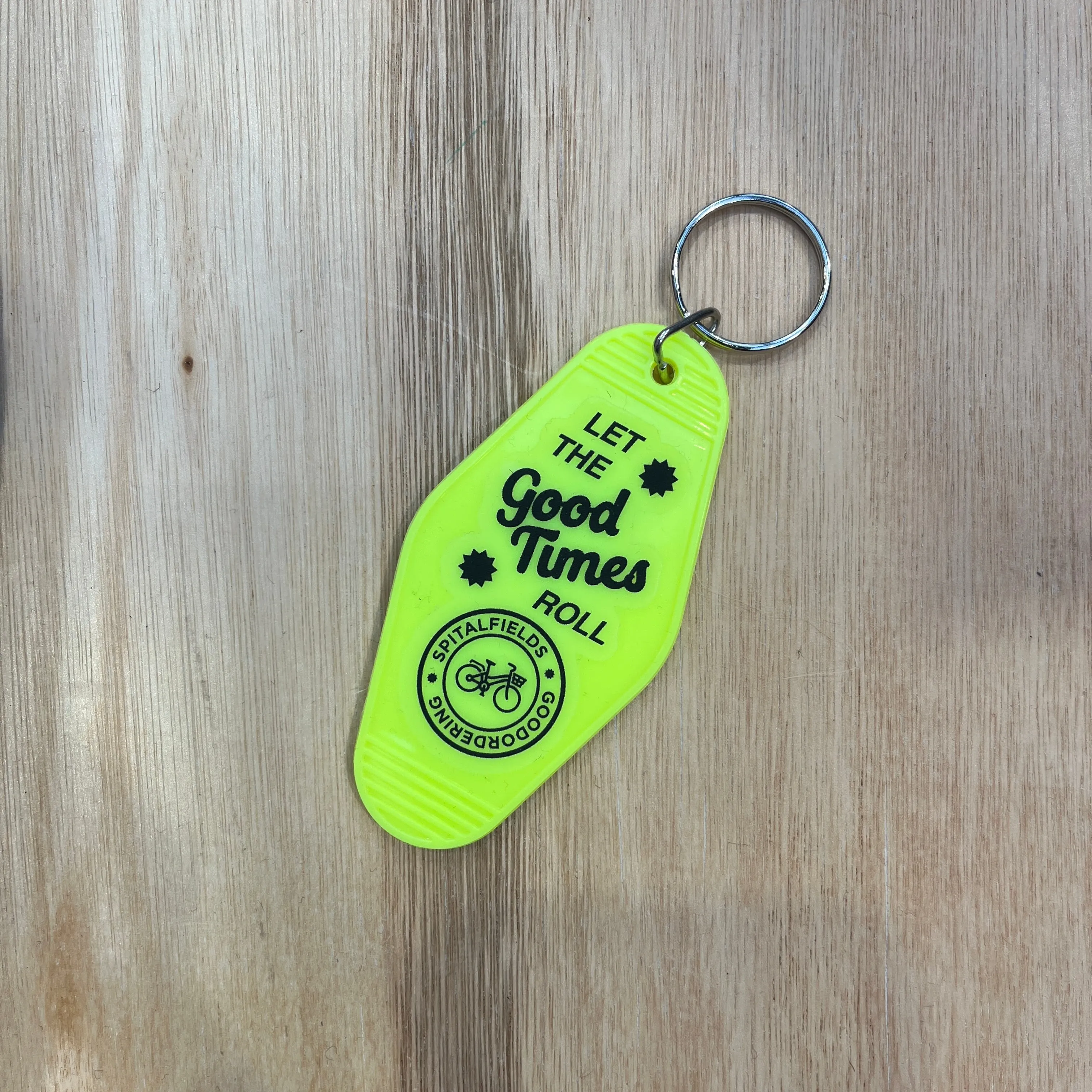 Motel keyring