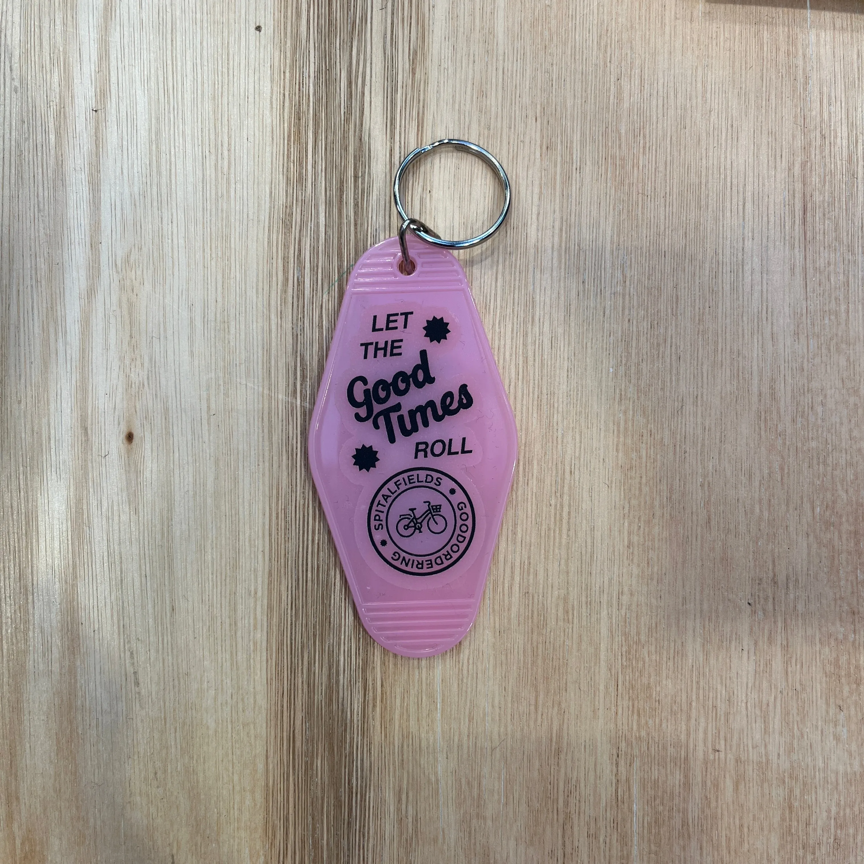 Motel keyring