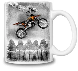 Motocross Tricks In The Air Collection Coffee Mug