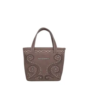 MW1154-923 Montana West Cut-Out Collection Small Tote/Crossbody