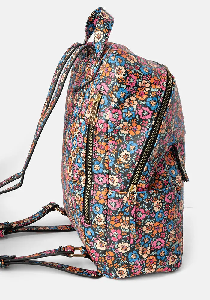 Nina Floral Print Premium Rucksack