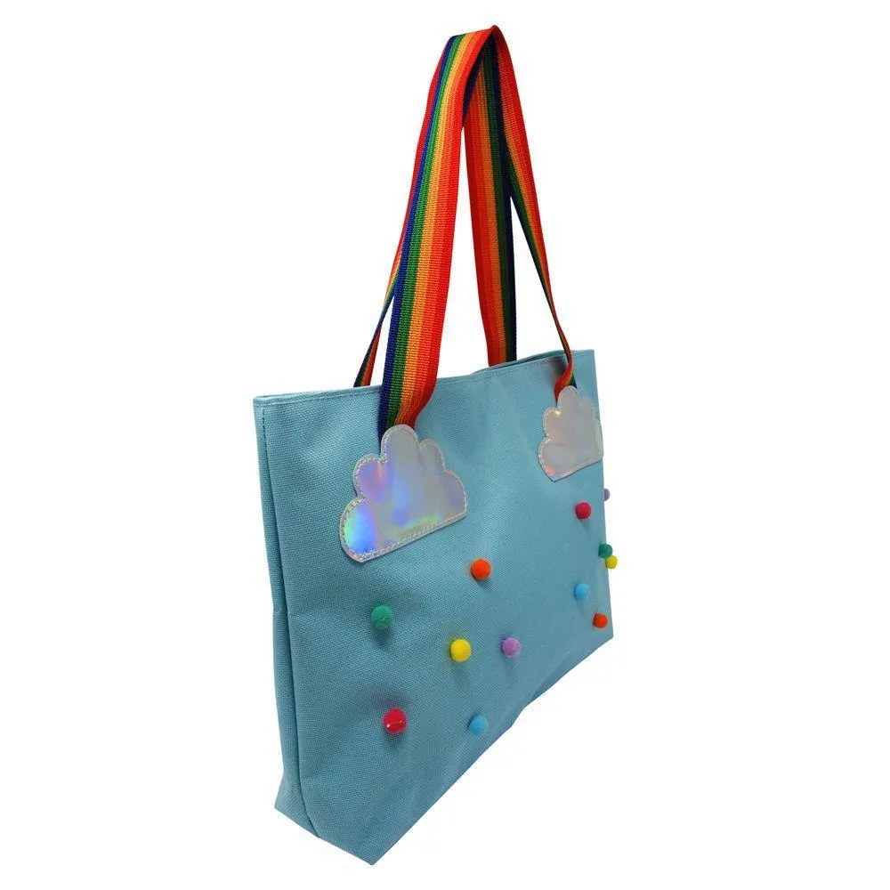 Rainbow Magic Tote Bag-Blue