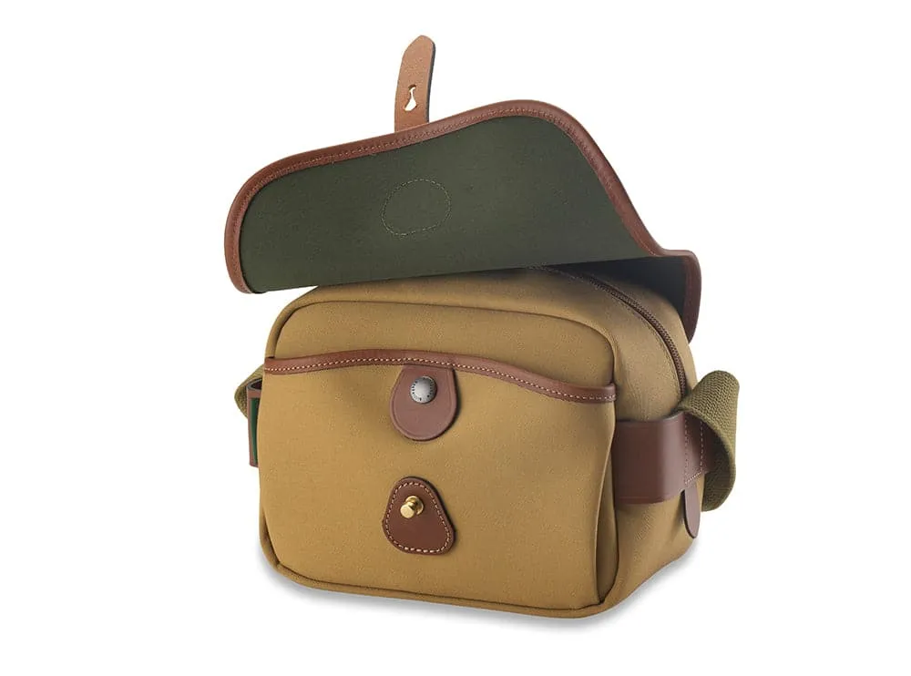 S2 Camera Bag - Khaki Canvas / Tan Leather