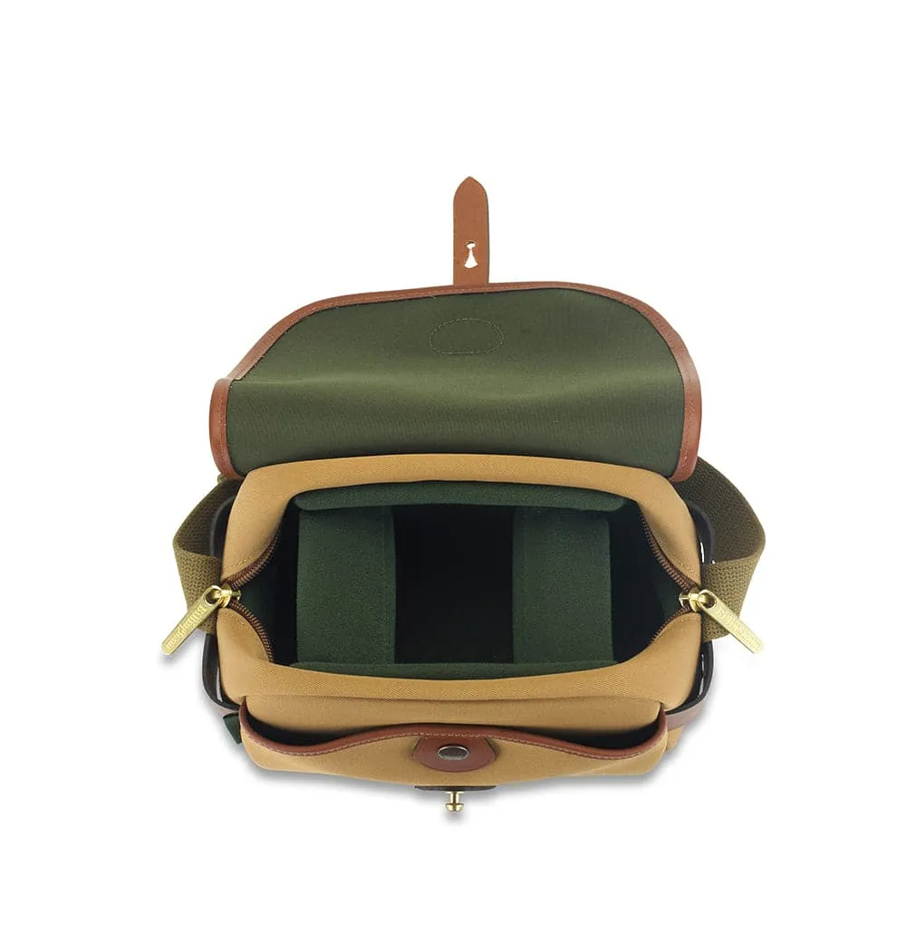 S2 Camera Bag - Khaki Canvas / Tan Leather