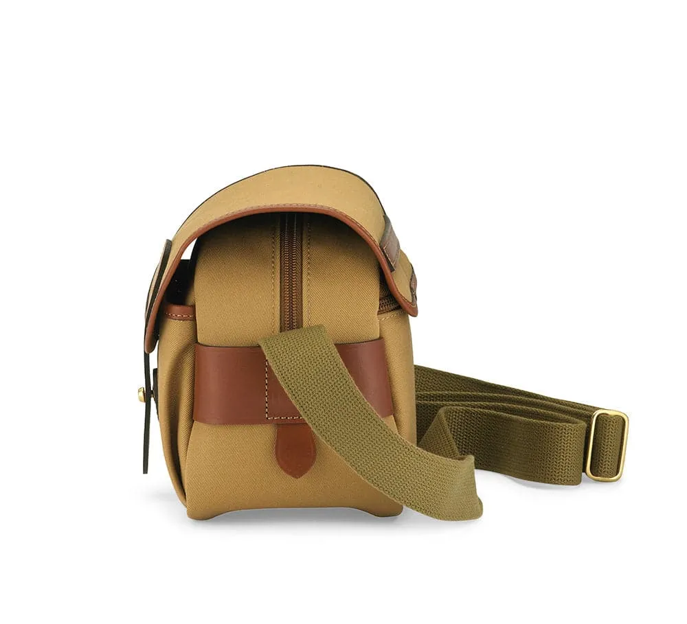 S2 Camera Bag - Khaki Canvas / Tan Leather