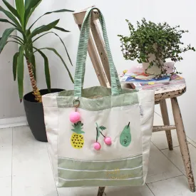 Sherbet Fruit Tote Bag