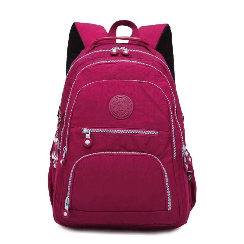 Tegaote Waterproof Middle School Backpack - Large Capacity & Lightweight