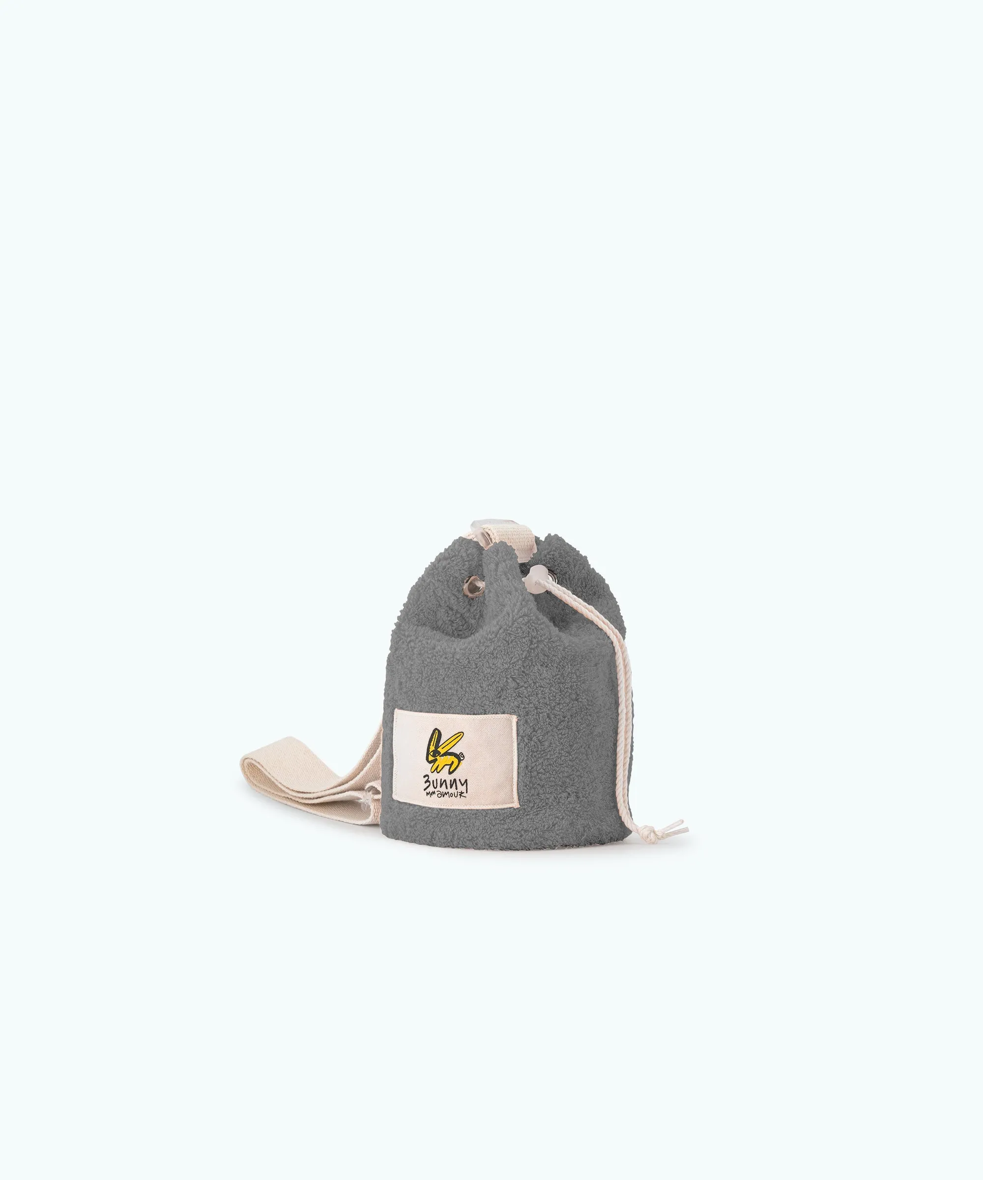 Terry Bucket Bag (Petit) Gray