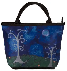 Whimsical Trees Kitten Purse - The Couple